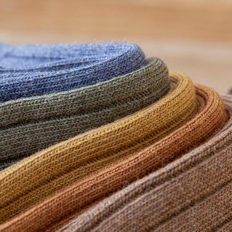 Men's Casual Boat Socks: Sweat-Absorbent, Anti-Drop Heel, Deodorant, Anti-Pilling Combed Cotton.