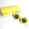 Chanel 71314A Logo Pharrell Williams Eyewear Glasses Sunglasses Plastic Yellow