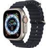 Silicone Strap for Apple Watch 1/2/3/4/5/6/7/8/9/10/11/SE Ultra 1/2/3 42/44/45/46/49mm, Gray