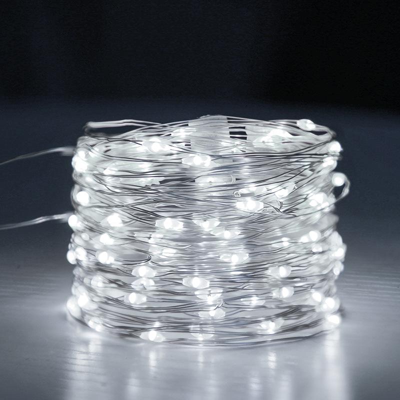 LED Solar Copper Wire String Lights for Indoor/Outdoor Holiday Decoration