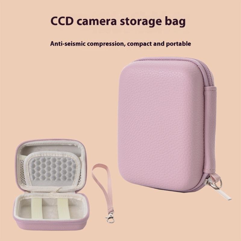 Waterproof EVA Hard Case For Cameras Headphones Charger Shockproof Travel Storage Organizers Bag With Inner Pockets