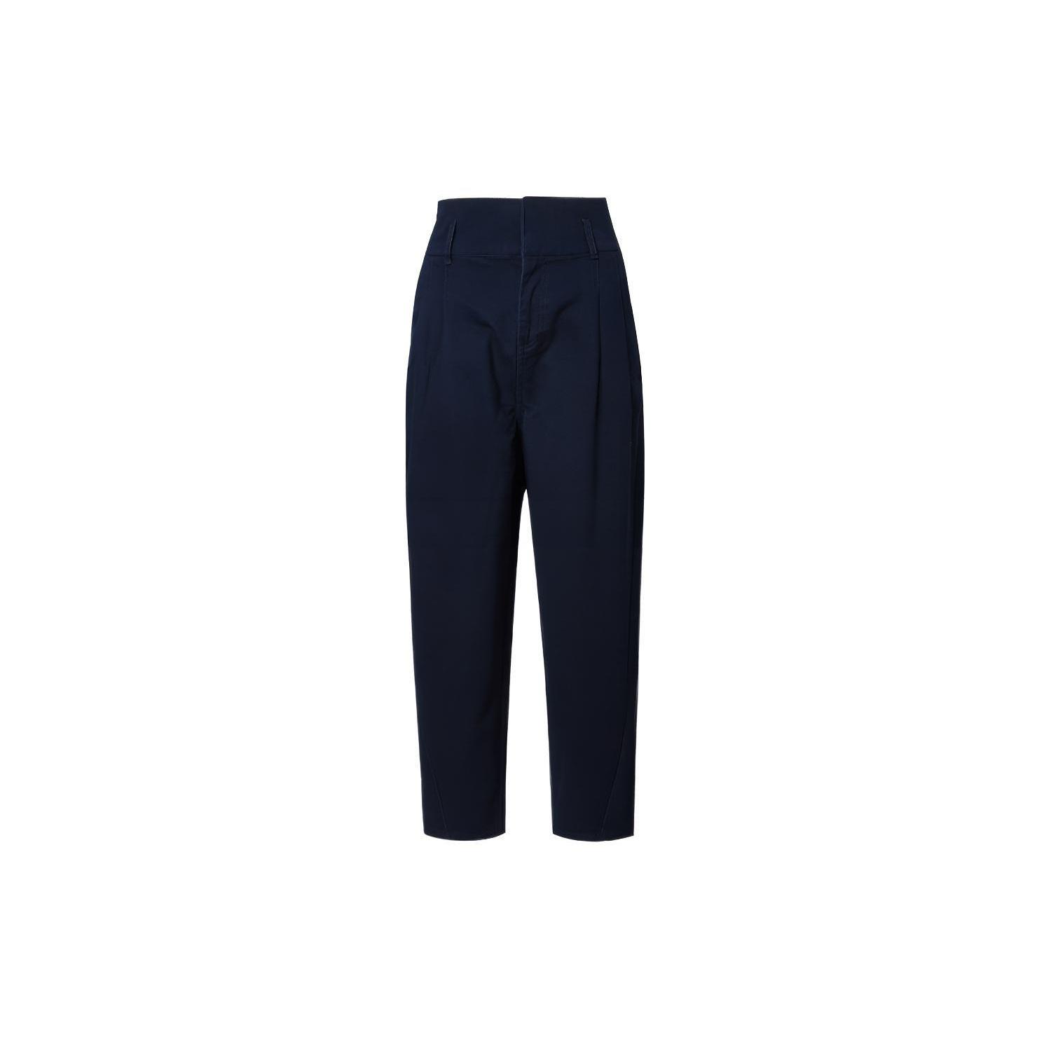 (WMNS) Converse High Waist Pants Asia Sizing Navy Women s 10020989-467 S