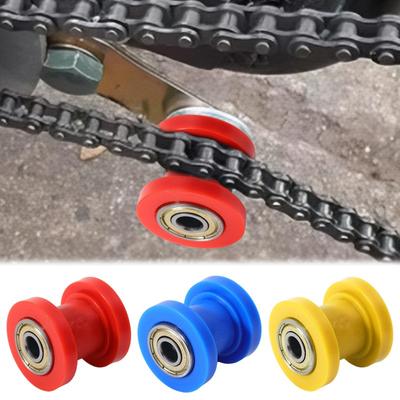 Motorchain Chain Guide Roller 8/10mm Reduce Chain Noise Drive Chain Tensioner Drive Chains Protection DIY Motorcycle Repair Tool