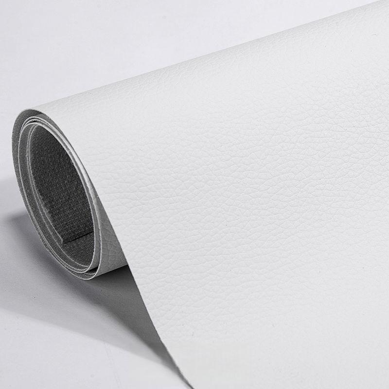 

2mx30cm Self Adhesion Litchi Faux Synthetic Leather Patches Big Multicolor PU Sofa Hole Repair Car Sticker Decoration Waterproof белый