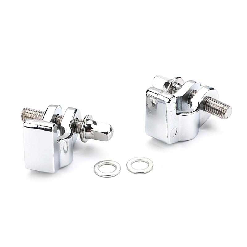 2Pcs Drum Expansion Clip Convenient Drum Clamp Connector Mounting Clamps Metal Drum Rack Clamp Hardware Enduring