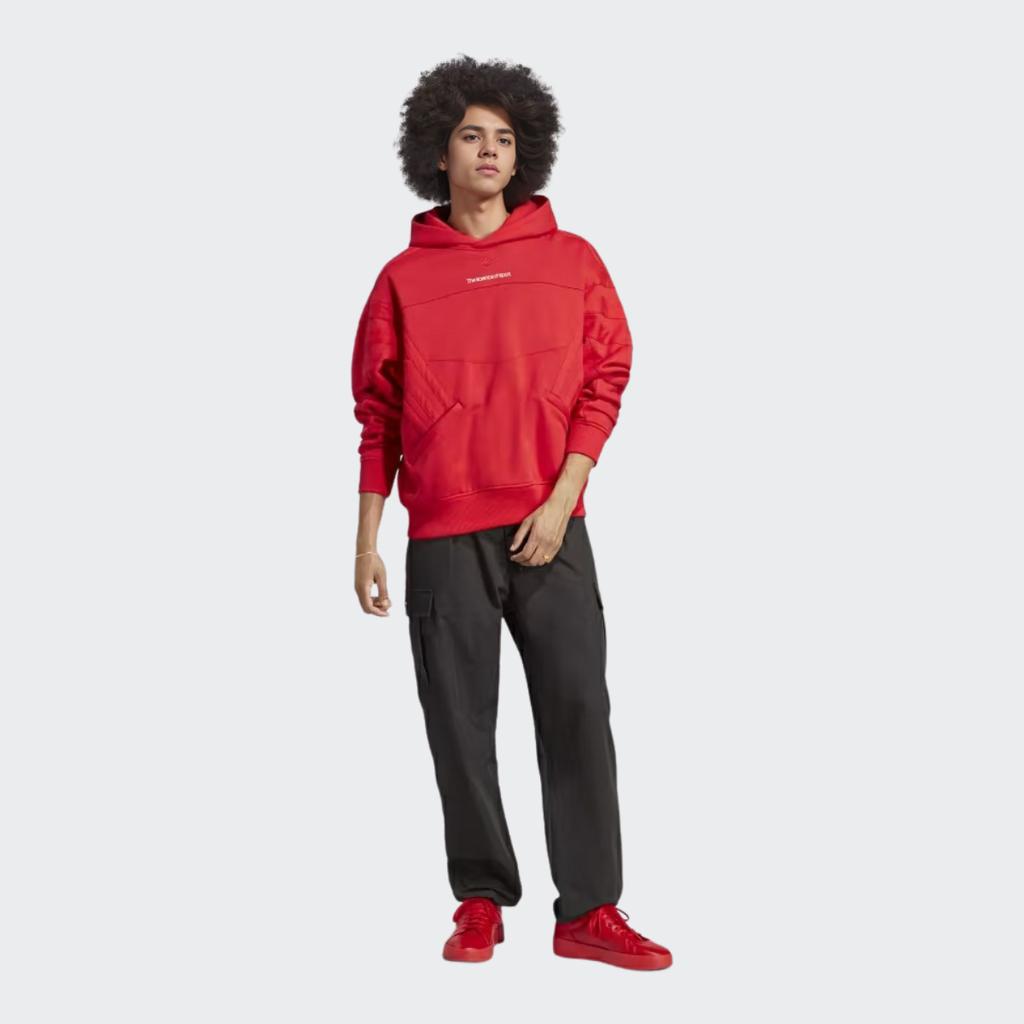 adidas Originals San Diego Hoodie With Letter Print Men Hoodie Light-Crimson IA2477