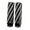 2pcs Bike Pegs Anti Skid Aluminum Alloy Bicycle Footrest Footpegs for Mountain Bikes Standard Axle Bikes Black