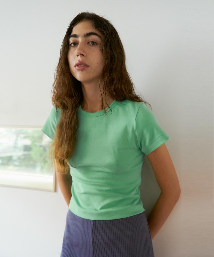 38COMEONCOMMON Slim 90S T-Shirts (Green Mint)