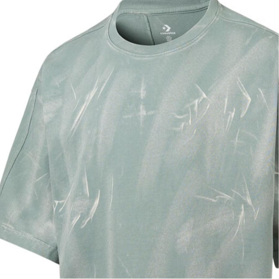 New Converse T-Shirts Unisex Green 10027212-A01