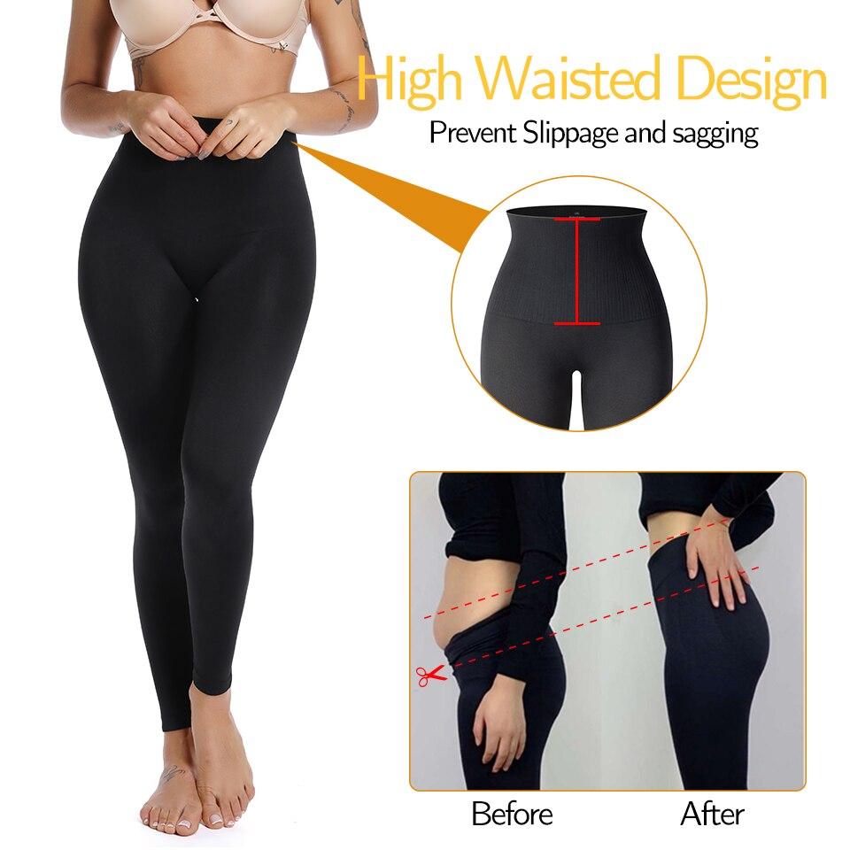Donne Leggings Pantaloni dimagranti Vita alta Jeggings Pancia Controllo  Mutandine Senza cuciture Leggins Shaping Pants Waist Trainer Pantaloni  acquista in modo economico — spedizione gratuita, recensioni reali con foto  — Joom
