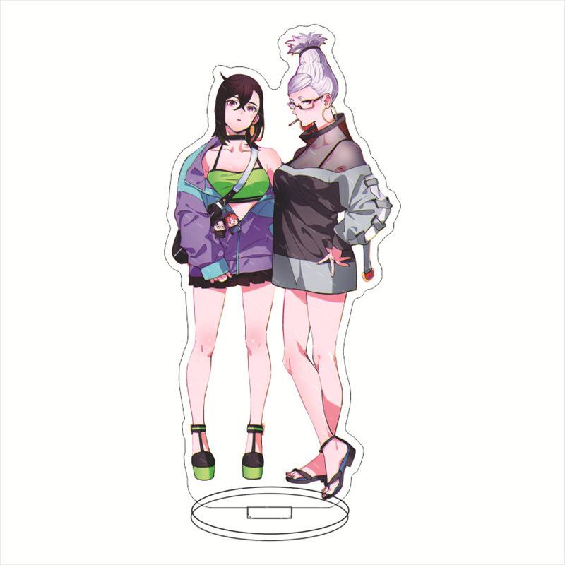Anime DAN DA DAN  Momo Ken Aira Seiko Acrylic Figure Keychain  Cosplay Exhibition Gift  Acrylic Stand Doll Dandadan Model