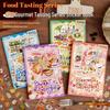 Yuezhen Wenchuang Food Tasting Journal Stickers Book - PET Materials