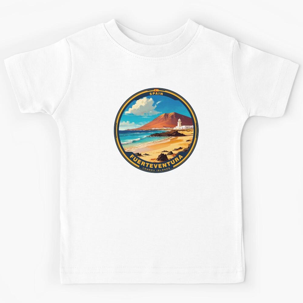 Fuerteventura Canary Islands Spain Kids T-Shirt 130