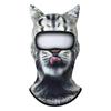 Cute Animal Ski Balaclava 3D Printing Full Face Hood Fun Balaclava  Motocross