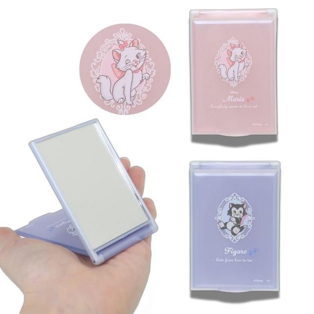 

Kamio Japan - Disney Character Card Shape Compact Mirror Marie / The Aristocats - Approx. 57×83×5mm