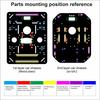 OSOYOO FlexiRover Assembly Kit for Arduino Customizable Robot Car Chassis with 4 TT Motors and Ideal for Robotics Development Main Board Not – Wheels,
