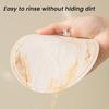 Silicone Bath Brush Silicone Gentle Exfoliating Three-Finger Anti-Slip Grip Body Scrubber Sensitive Skin Massage Tool