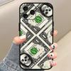 Luxury Funny Dollar US Phone Case For iPhone Mini 11 12 13 14 15 Pro XS Max X Plus SE XR Black Soft Shell