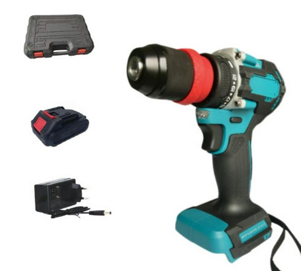 21V Detachable Brushless High-Speed Electric Drill and Screwdriver with Lithium Battery