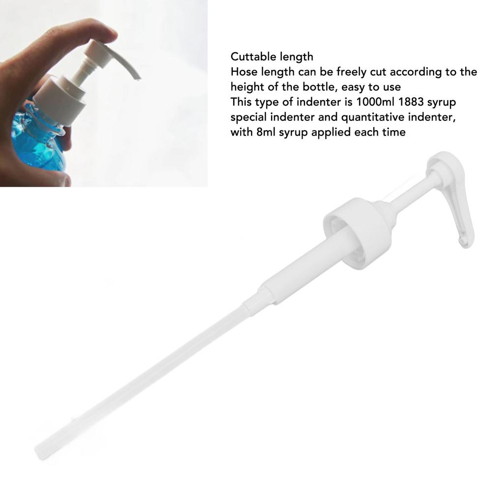 8ml Sirup-Druckpumpe Saucenflaschen-Pumpe Düse Messkopf für Getränke für 1883