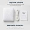 Fly Net for Patio Soft Easy Installation Large Bedding Porch Hiking 300x427x250cm
