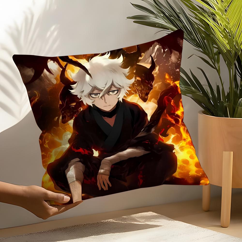 Hell'S Paradise - Jigokuraku Pillow Case Linen Cushion Covers For Decorative Sofa Home Pillows Case Car Chair Pillows Cases