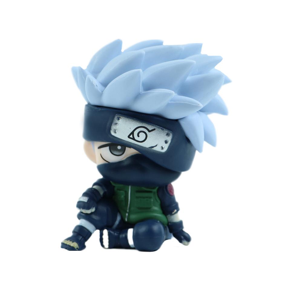 HOT Funny Naruto Anime Figure Uzumaki Naruto Kakashi Uchiha Sasuke Itachi Cute Toys Q Figurals Action Figurine Model Toy