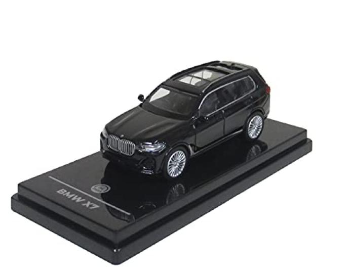 PARAGON scale BMW X7 Black RHD Miniature Car 1/64
