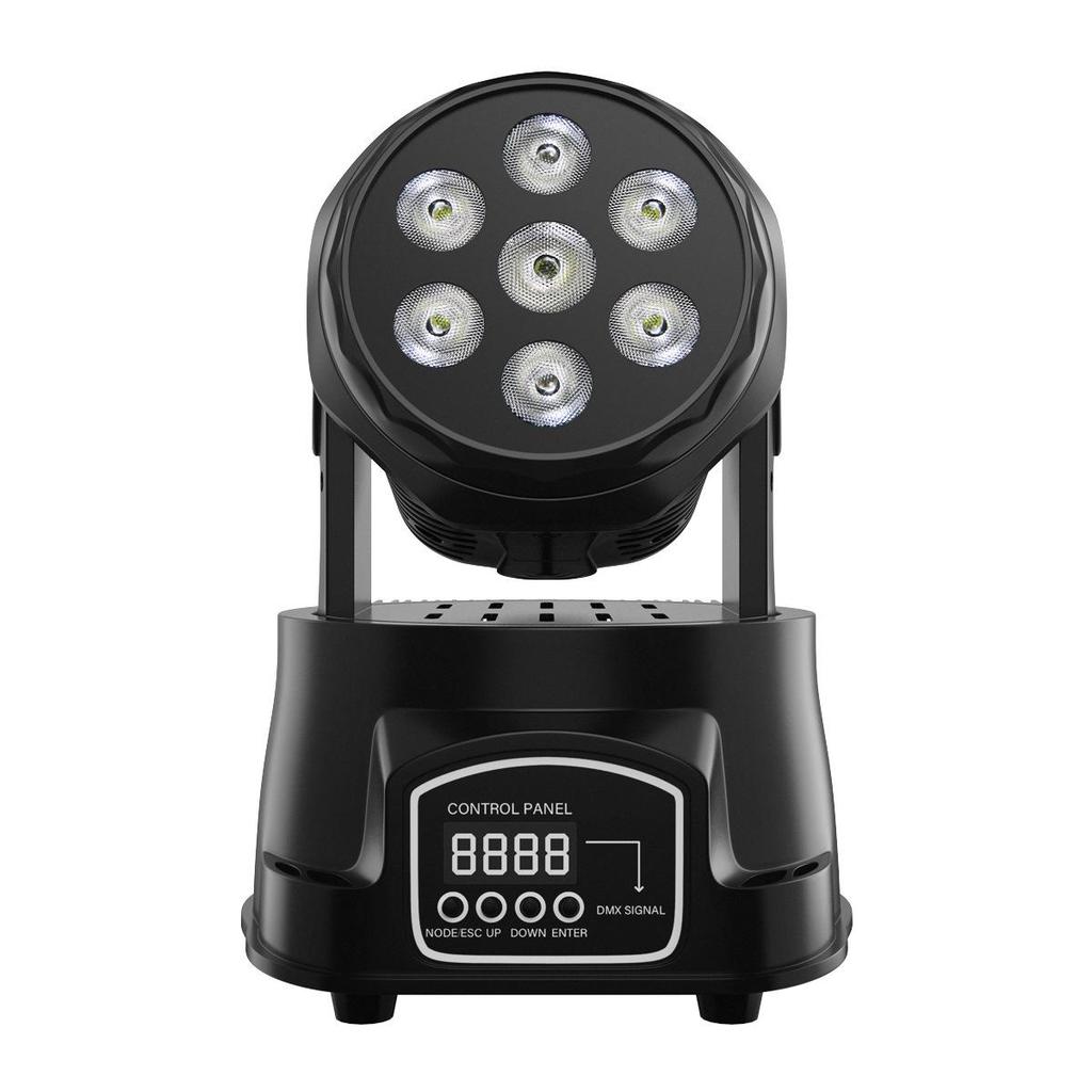 Da Pu 7x10W LED Moving Head Stage Lights for Performances