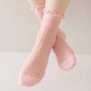 Breathable Mesh Children Princess Socks Solid Color Children's Socks  Kids 1-12Y