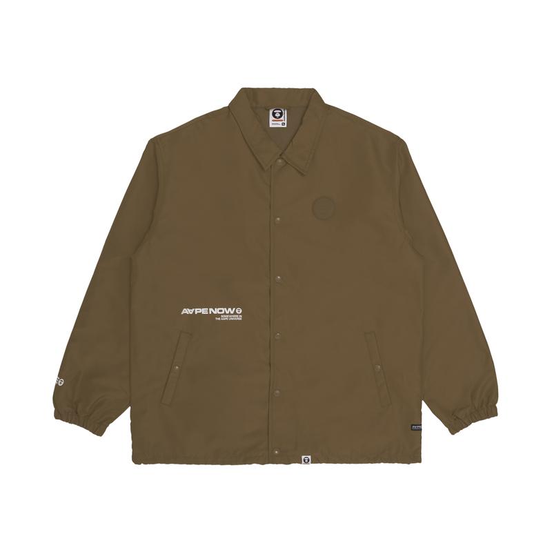 Aape By *A Bathing APE® Logo Print Shirt Jacket AAPLJM7521XXJ