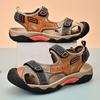 New Summer Men's Sandals Outdoor Roman Casual Shoes Wading Sandals Flat Non-slip Sneakers Men's Beach Sandals Big Size 39-46