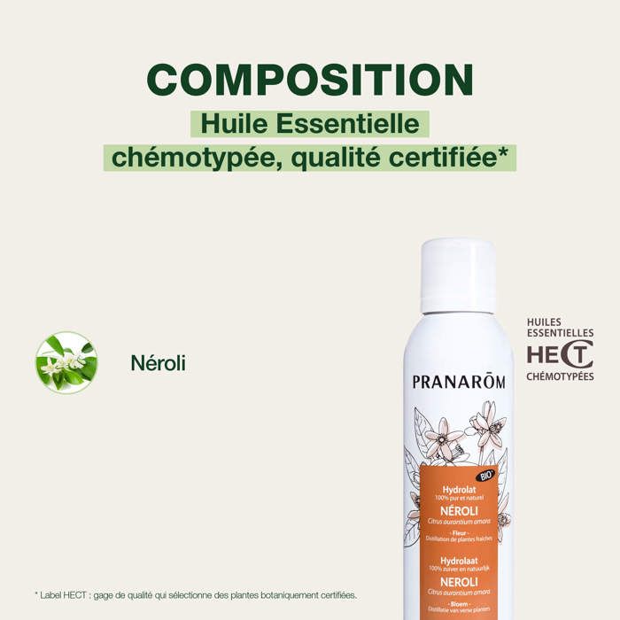 Pranarom Hydrolat Néroli Bio 150ml
