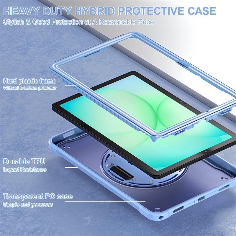 For Samsung Galaxy Tab A11+ A9+ A9 A11 Plus 11 Inch SM-X230 Case Kids Shockproof Tablet Cover for Tab A9 A11 8.7" SM-X130 Funda