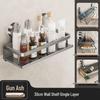 No-Drill Bathroom Suction Cup Shelf - Wall-Mounted Vanity & Toilet Storage Rack