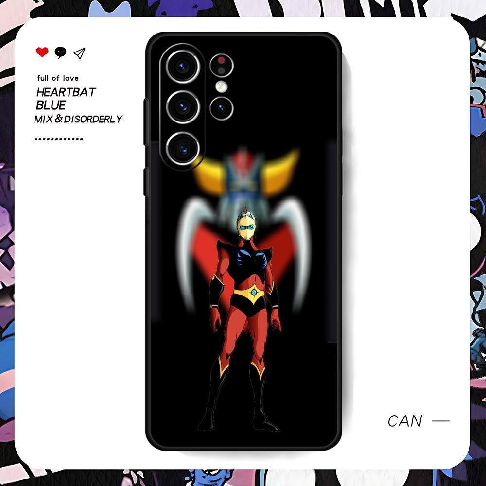 UFO Robot G-Goldoraes Handyhülle Für Samsung Galaxy S26 S25 S24 S23 S22 S21 S20 Plus Ultra Limited Weich Schwarz