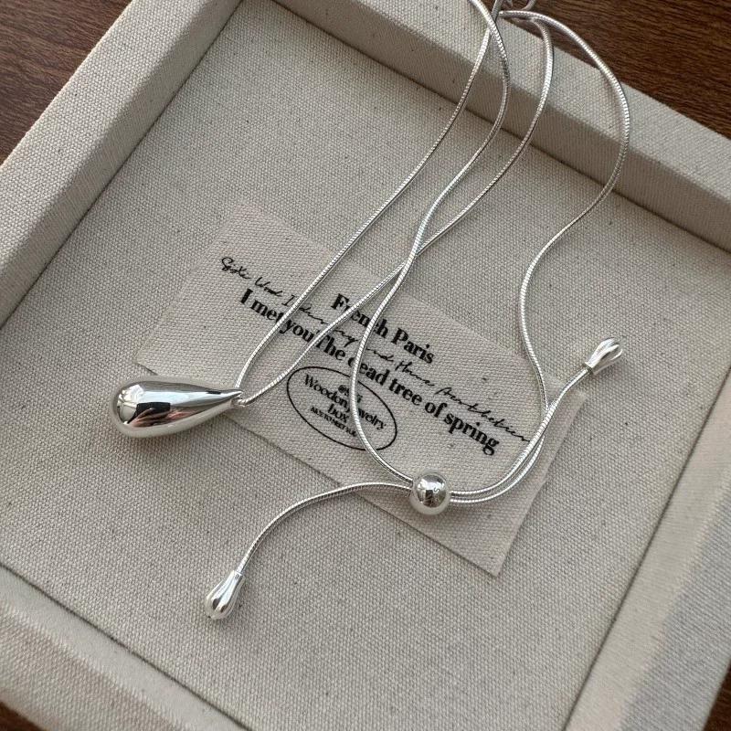 

Simple New Luxury Fashion Drop Necklace for Fall/winter Sweater Chains Simple Versatile Pendant for Women Fine Jewelry
