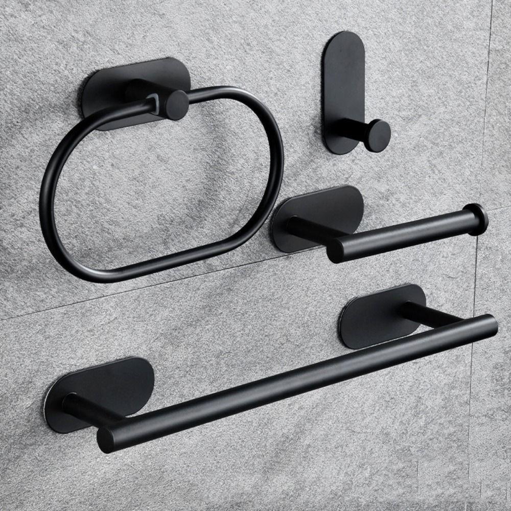 4/5 Stück Edelstahl Badezimmer Handtuchhalter Rostfreier Handtuchhalter Badezimmer Zubehör