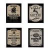 16Pcs/Pack Halloween Wine Bottle Labels Stickers Terror Skeleton Decorative Stickers for Beer and Beverages