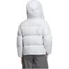Adidas Originals Removable Hood Comfortable Casual Versatile Down Jacket Women Jacket White JD3783