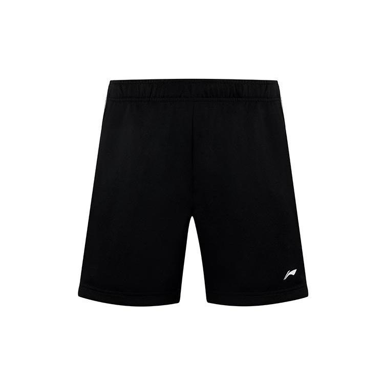 Li-Ning Badminton Sport Shorts Black Men s AAPR381-1 L