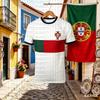 2026 New Portugal Competition Away Soccer T-Shirt Men's and Breathable Sportswear Football Fan Family Matching Family Kids Tees