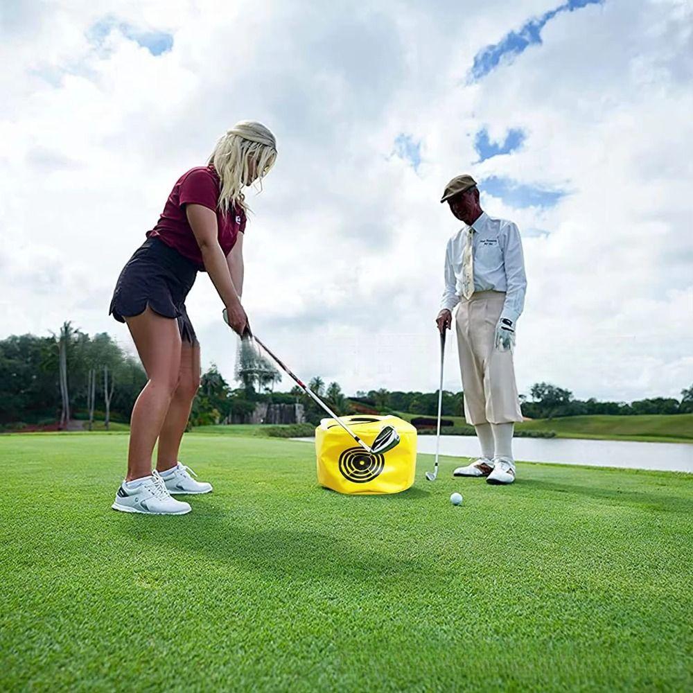 Bolsa Multifuncional para Golpear Golf Mejorar la Precisión Bolsa de Bateo de Golf Asistente para Principiantes