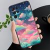 Phone Case For Samsung A55 A16 A56 A36 A35 A15 A53 A54 A33 A34 A25 A05S A52 A52S A14 A26 A71 Rainbow clouds
