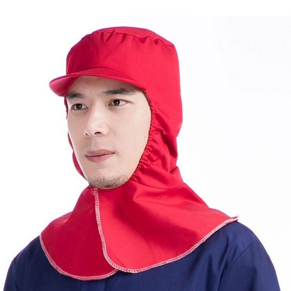 Breathable Dust-free Shawl Hat Neck Protector Workshop Work  Hat  Industrial Use