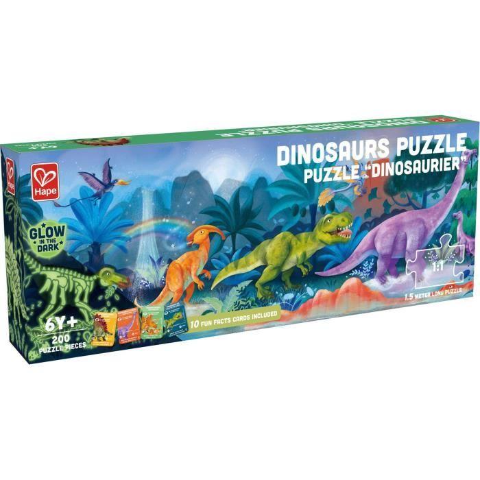 Hape Glow In The Dark Puzzle - Dinosaur