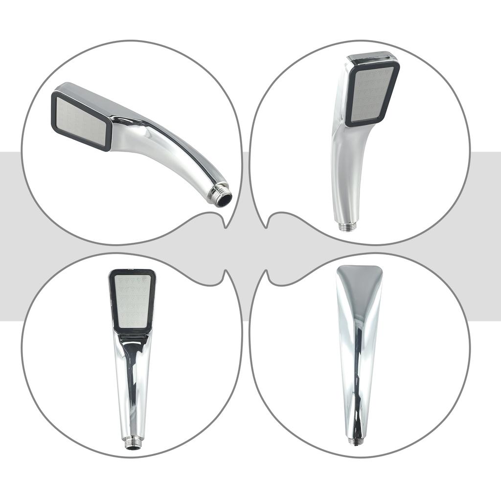 21*7cm Shower Head ABS Bath Electroplating Handset