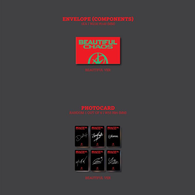 [PRE ORDER] KATSEYE – BEAUTIFUL CHAOS (Photobook Ver. Total 2 Versions)