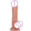 Imitation For Women Masturbator Double-feel Silicone Dildo