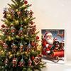 Calendario del Conto alla Rovescia per le Feste Calendari dell'Avvento Bassotto 2026, 24 Giorni Ciondolo Acrilico 2D Set di Ornamenti Cane Carino di Natale Calendario, da Collezione